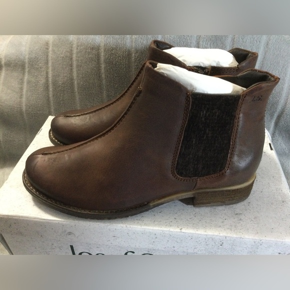 Josef Seibel Shoes - Josef Seibel Brown Leather Ankle Boots EU 36 US 5 to 5.5